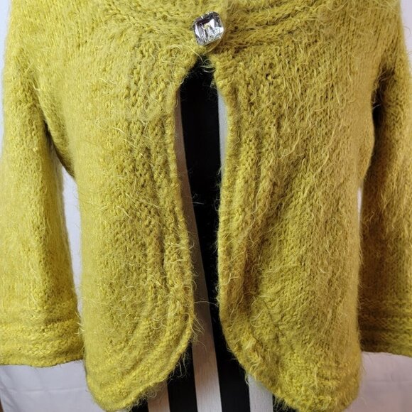 Per Una Italian-Made Wool Blend Cardigan โ Soft & Chic โ Size S - Picture 5 of 13